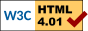 Valid HTML 4.01